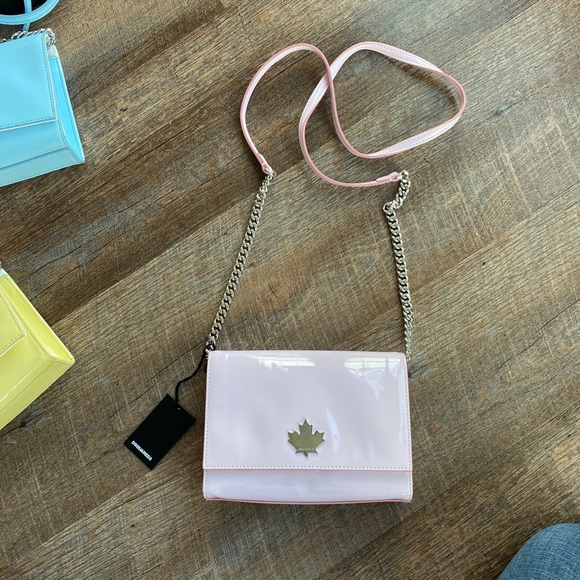 Dsquared: Disco Patent Cross Body Bag 4 Colors - Picture 10 of 16